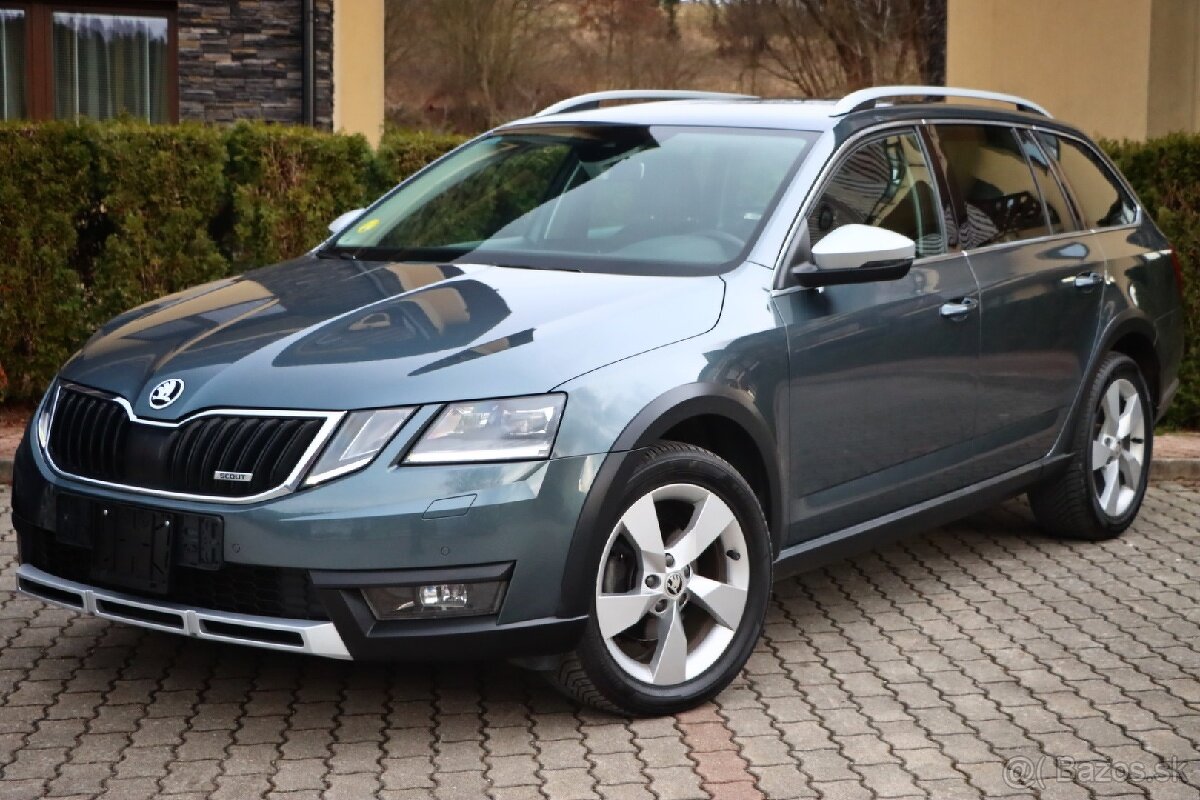 Škoda Octavia Scout 2.0 TDI DSG 4x4 2018