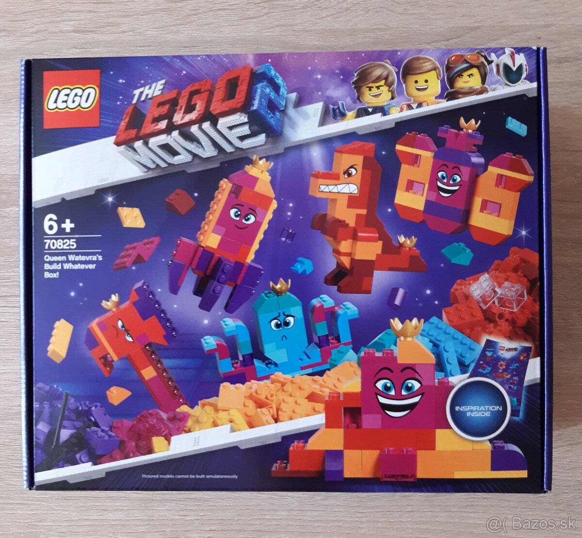 LEGO Movie 2 70825 Neobmedzené modely kráľovnej Watevry