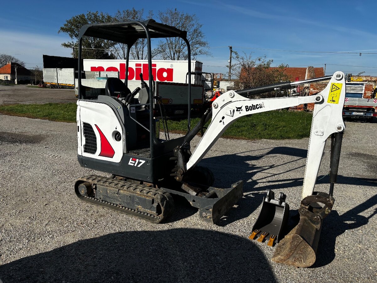 Predám mini bager Bobcat E17