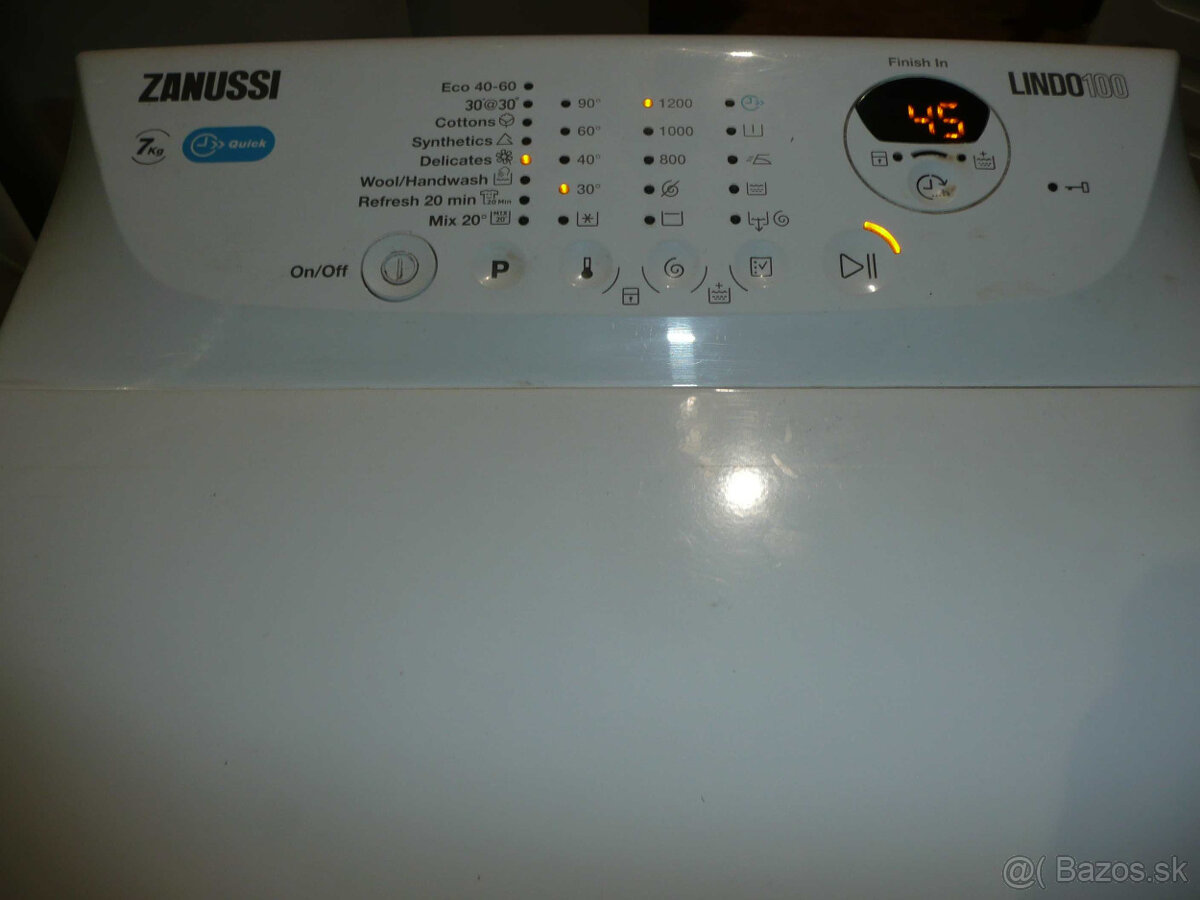 Zanussi ZWQ 71235 SI  Lindo 100