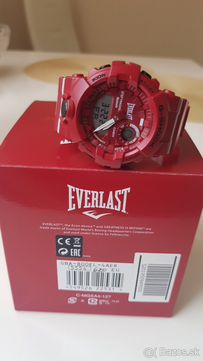 Casio g shock gba800  everlast limited edition