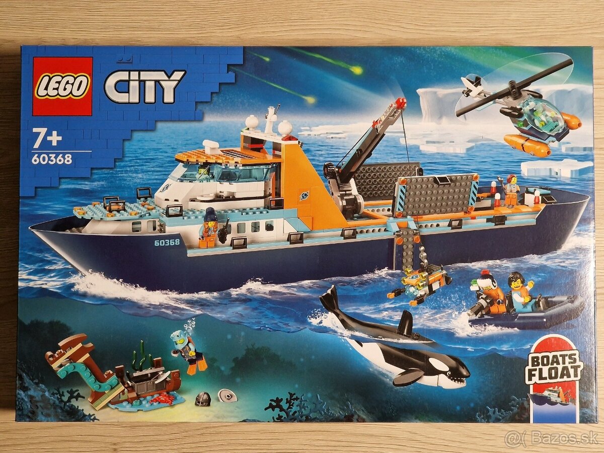 Lego City 60368 Arktická prieskumná loď