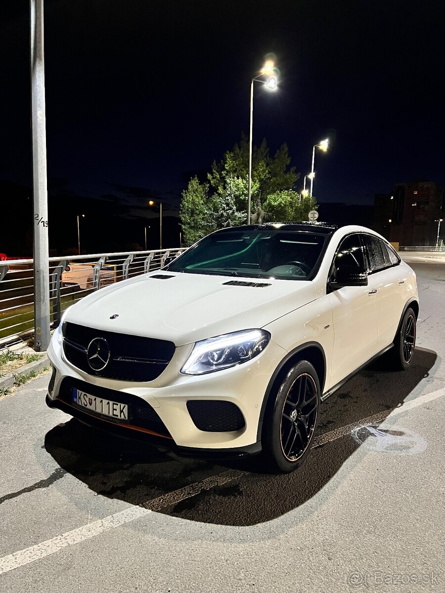 Mercedes Benz GLE Coupe 350d AMG Packet Orange art edition