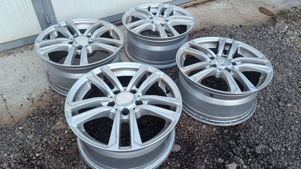 Sada elektrónov wheelworld 7,5J z 16H2 ET 35 rozteč 5x112