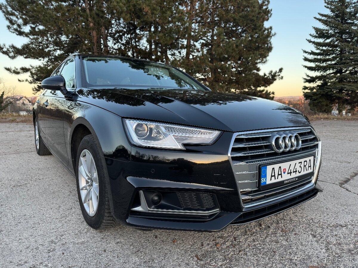 Audi A4 Avant 2.0 TFSI BENZÍN 140 kW, 7-st. automat 2019