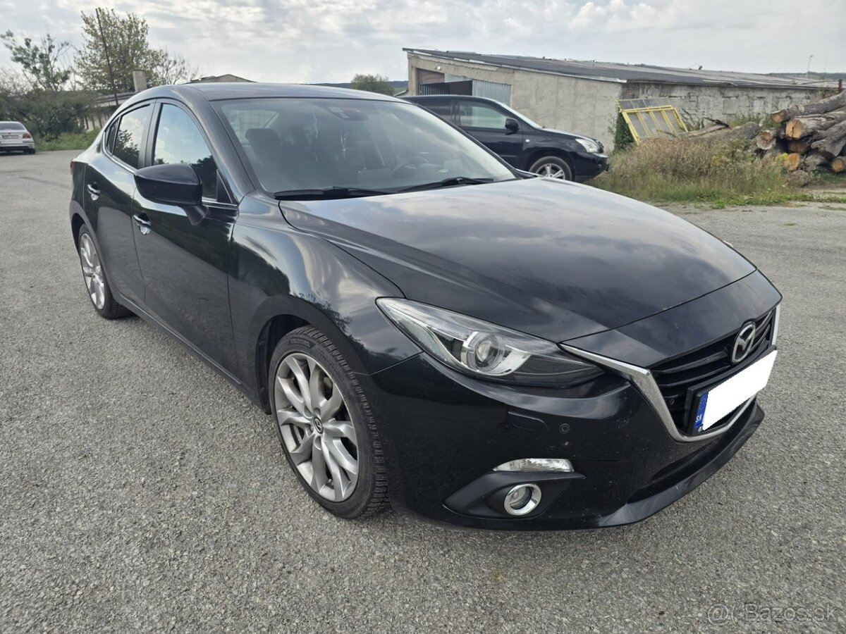 Mazda 3 2.2 Skyactiv -D150, r.v. 2016, diesel, 110kW, 95TKM