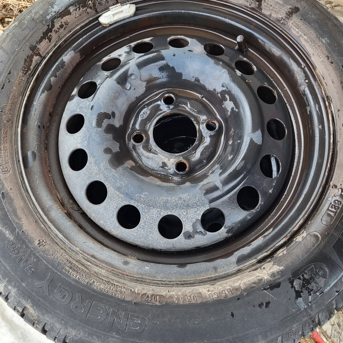 predám plechové disky s pneu 175/65r14,4x100r14