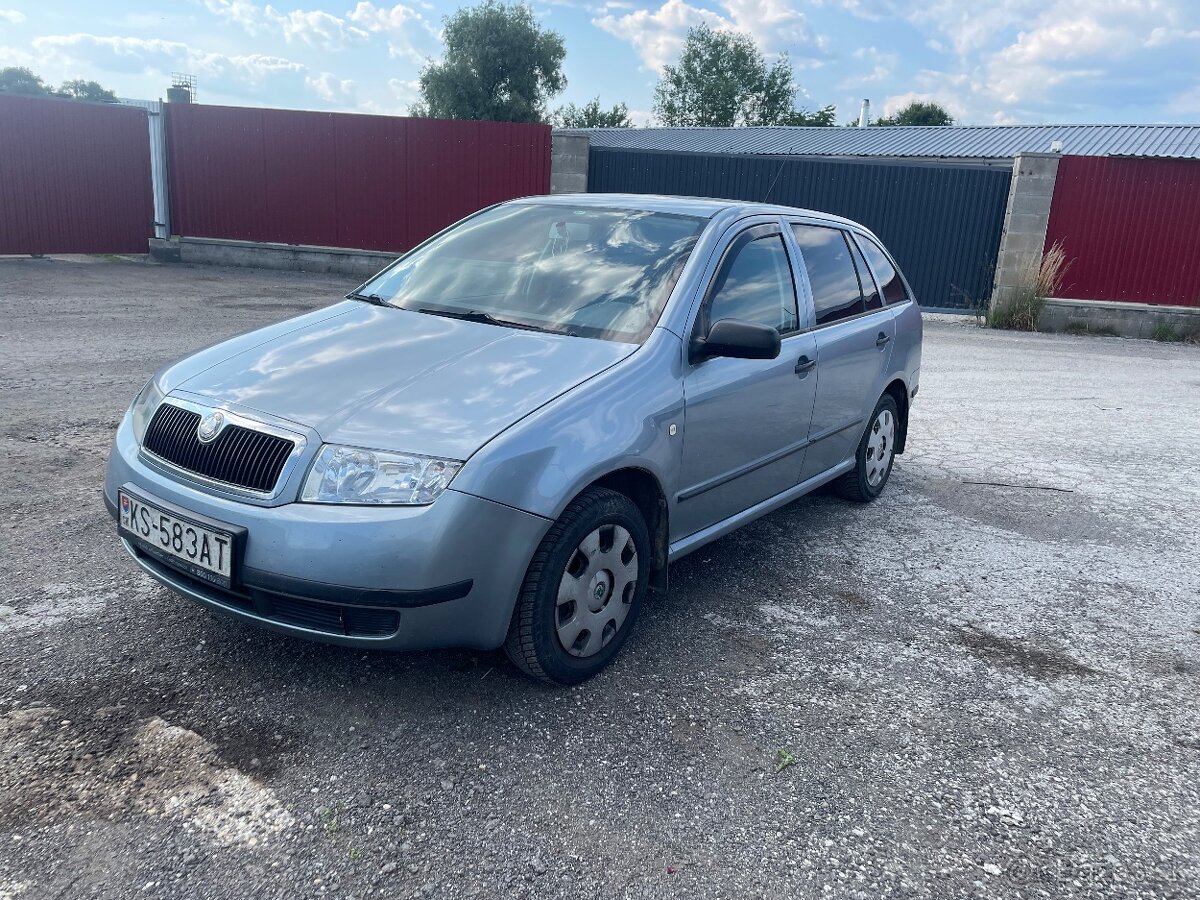 Prenájom auta Škoda Fabia 1.9 SDI diesel/nafta Bolt