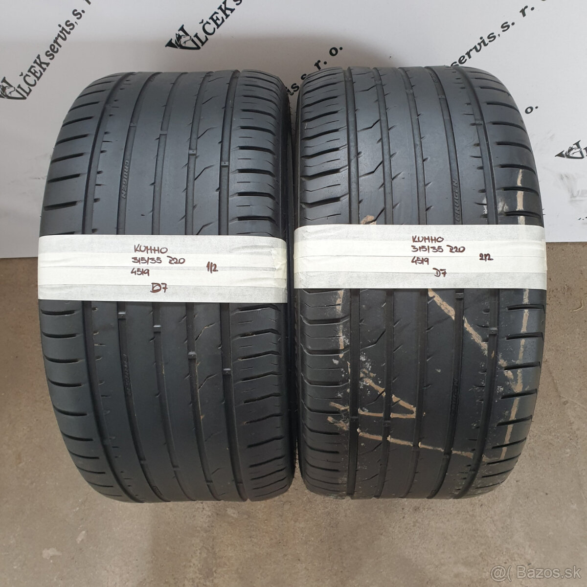 315/35 R20 KUMHO letné pneumatiky