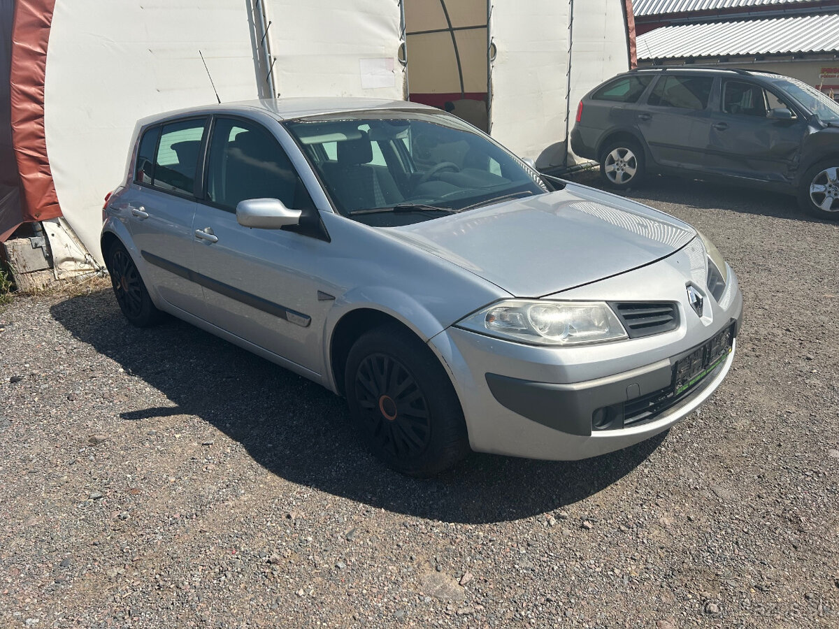 Renault Megane II 1,6 82KW K4M D 8 prodám díly