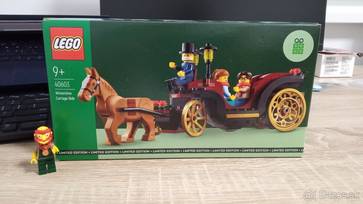 Predám Lego Christmas 40603 - Wintertime Carriage Ride.