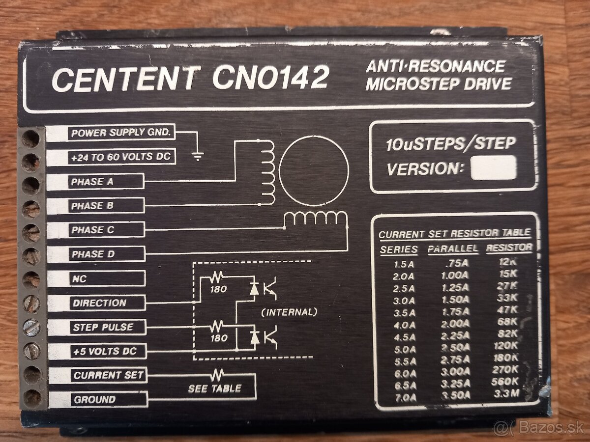 Predam driver pre krokové motory Centent CN0142