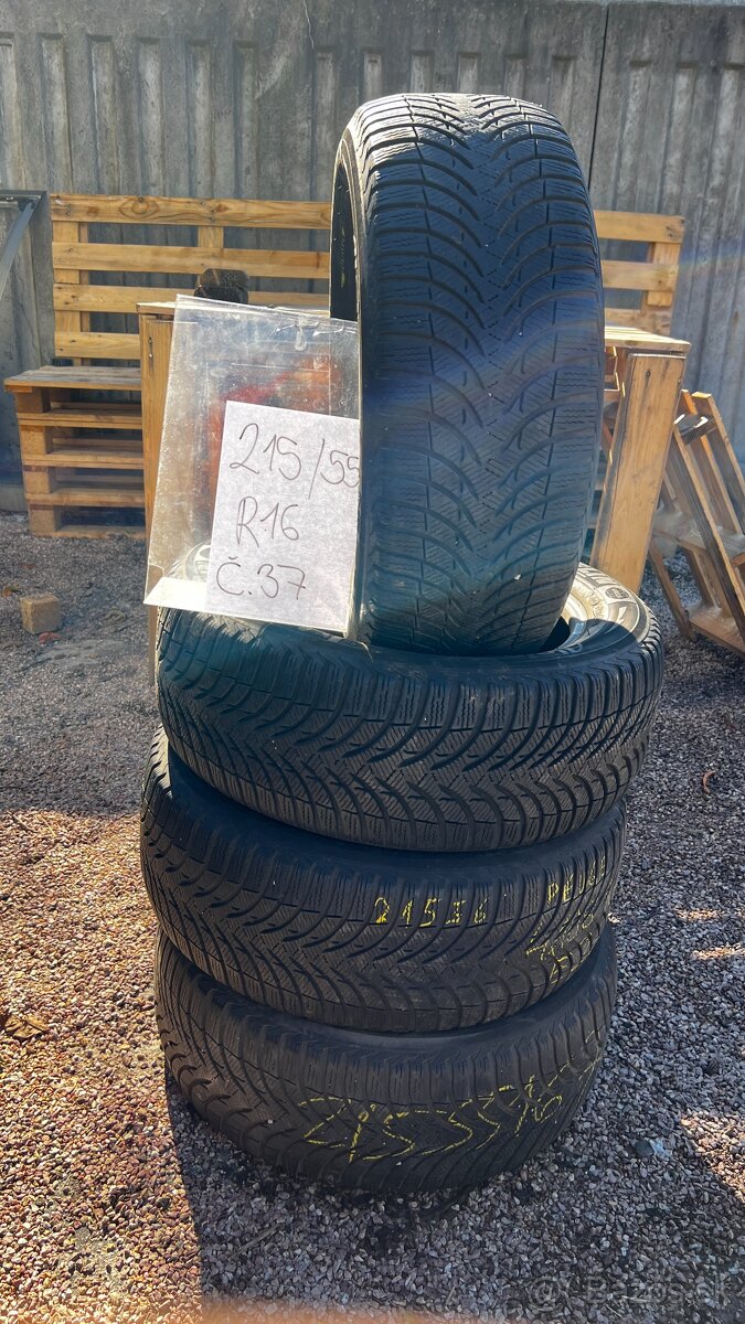 37. Michelin Alpine A4 215/55 R16