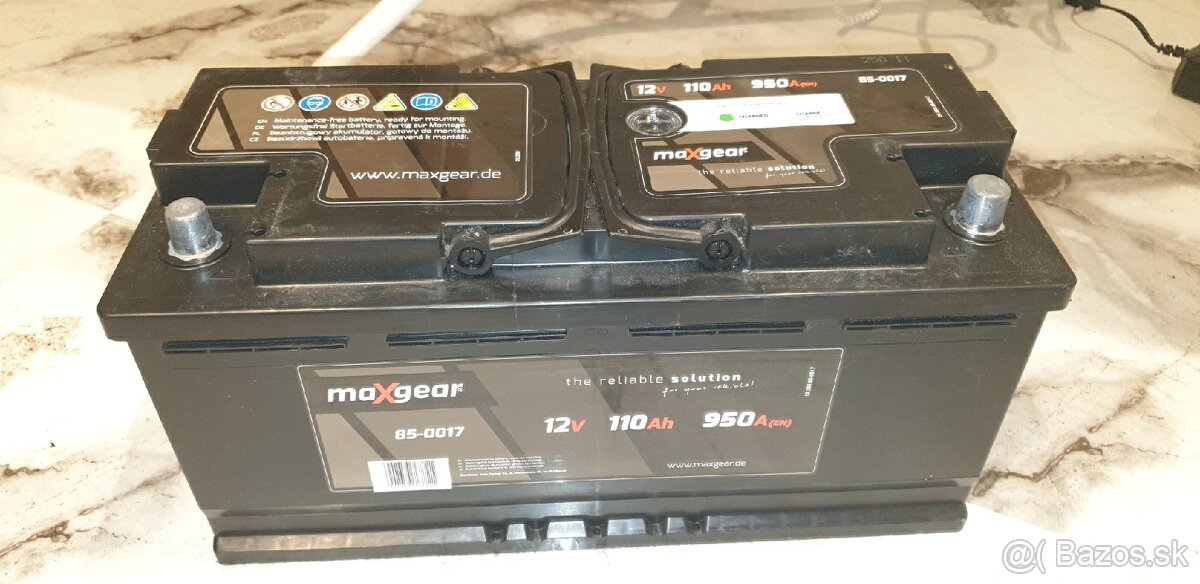 Autobateria MAXGEAR 110 Ah, 950 A