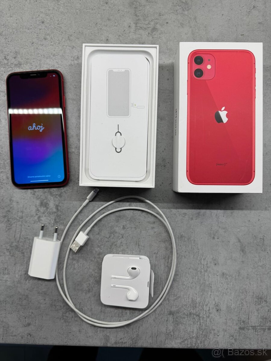 iPhone 11 128GB (RED),používany,