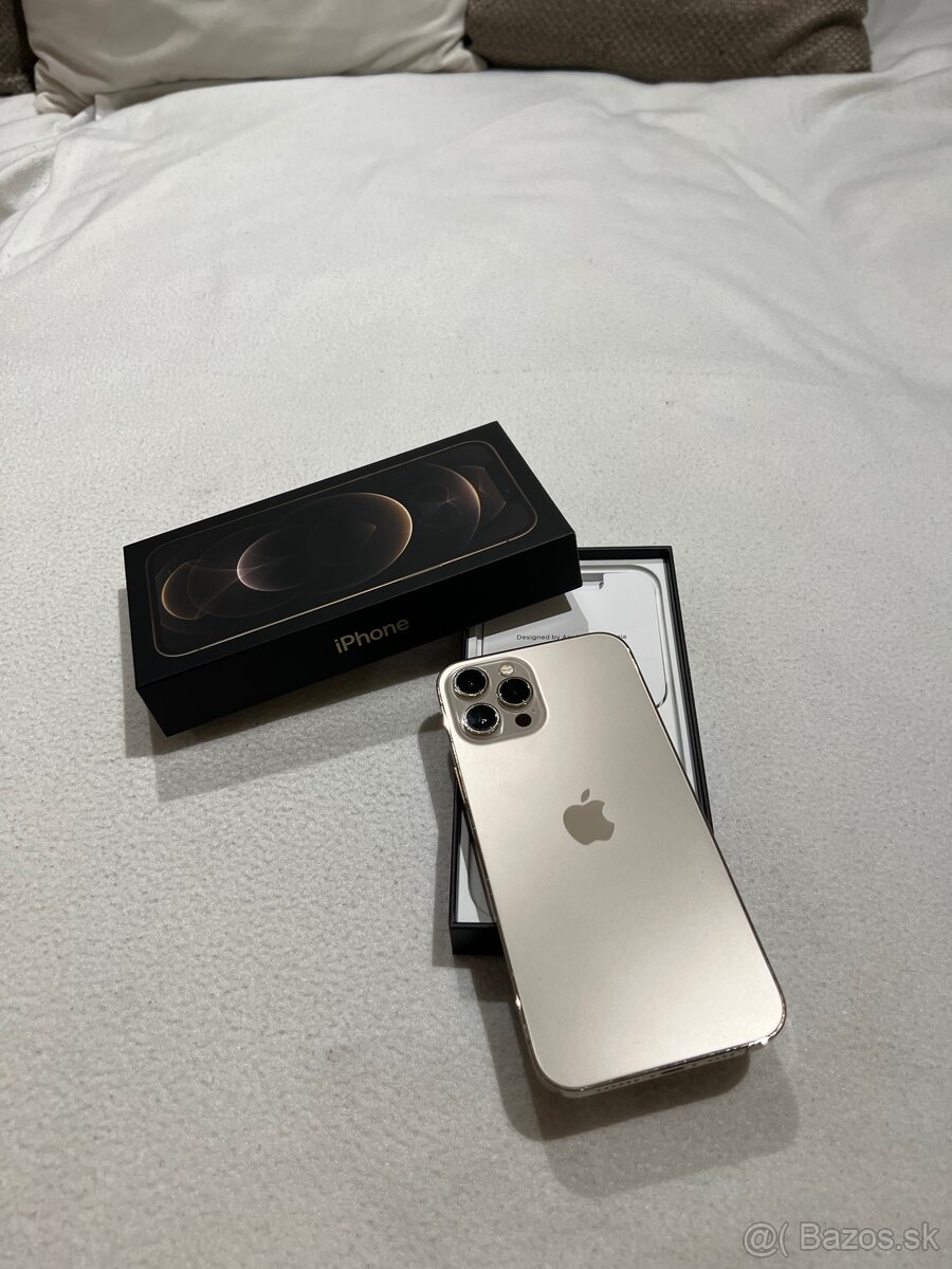 iPhone 12 Pro Max GOLD - SKVELÝ STAV