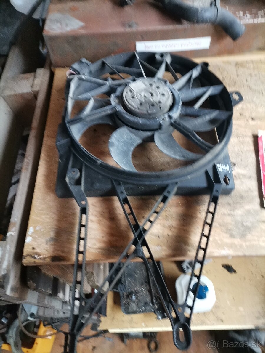 Ventilátor chladiča opel astra H