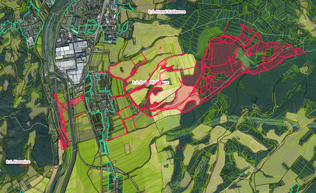 Predám podiel v Urbári p. s. Dolné Kočkovce - 855 m2