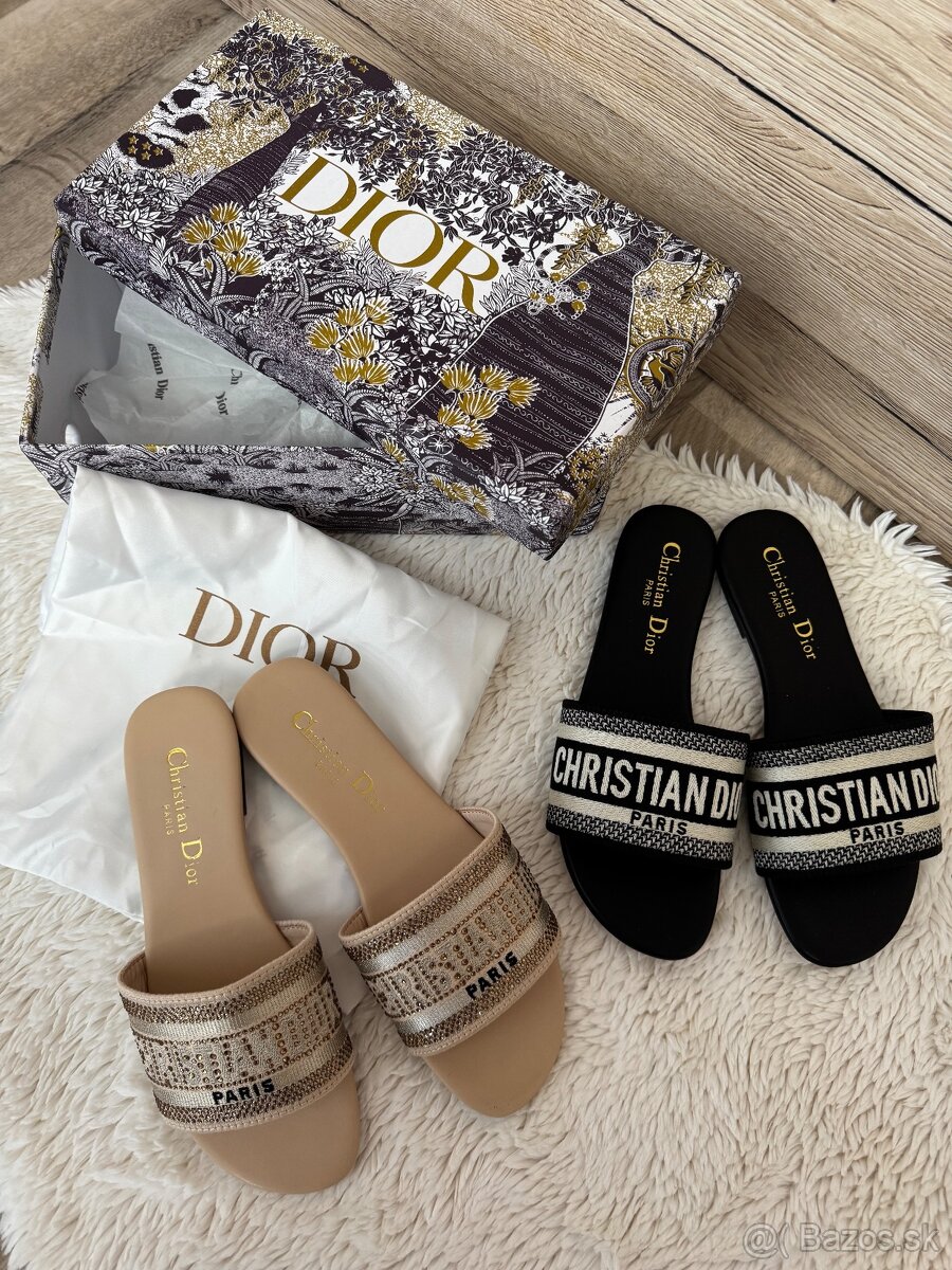 Šľapky Christian Dior