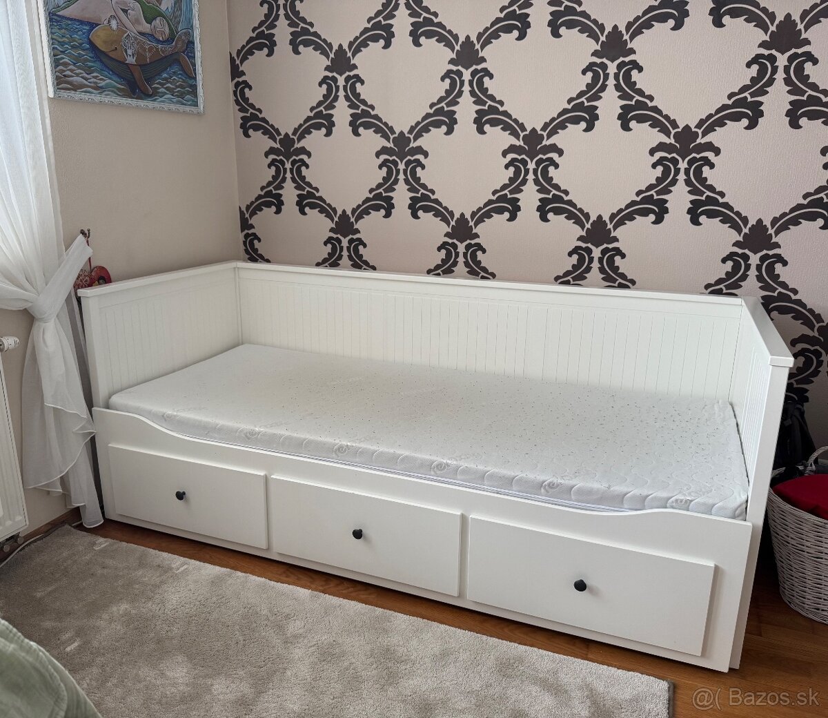 Posteľ Hemnes Ikea