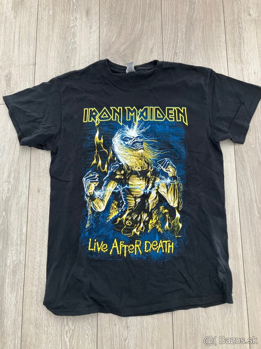 Iron Maiden - Live After Death, veľkosť M