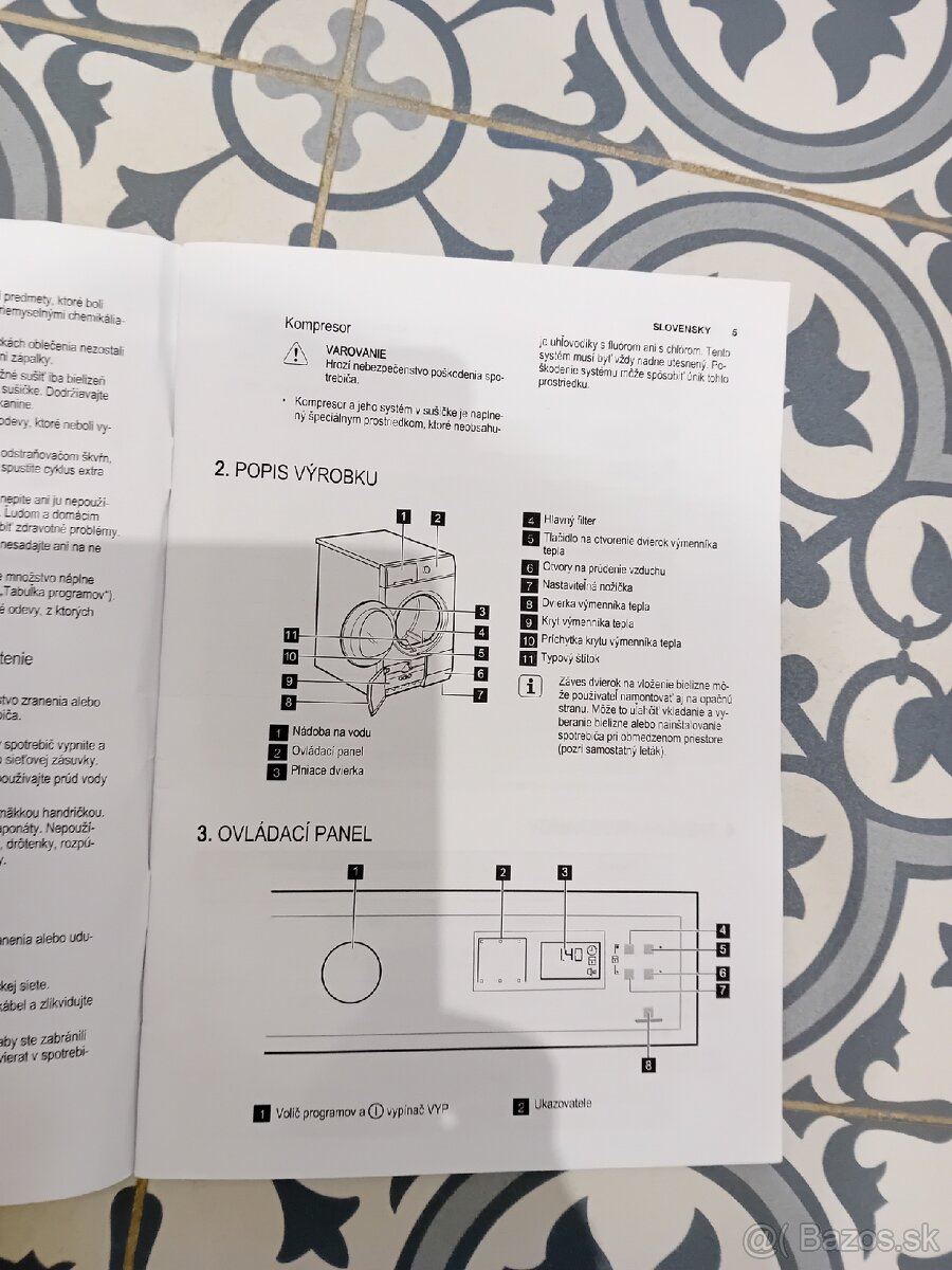 Sušička prádla Electrolux