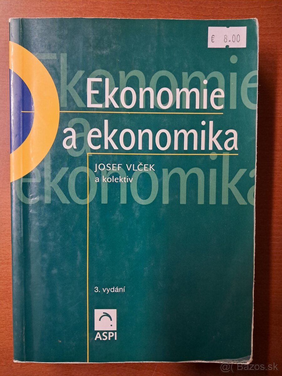 Ekonomie a ekonomika