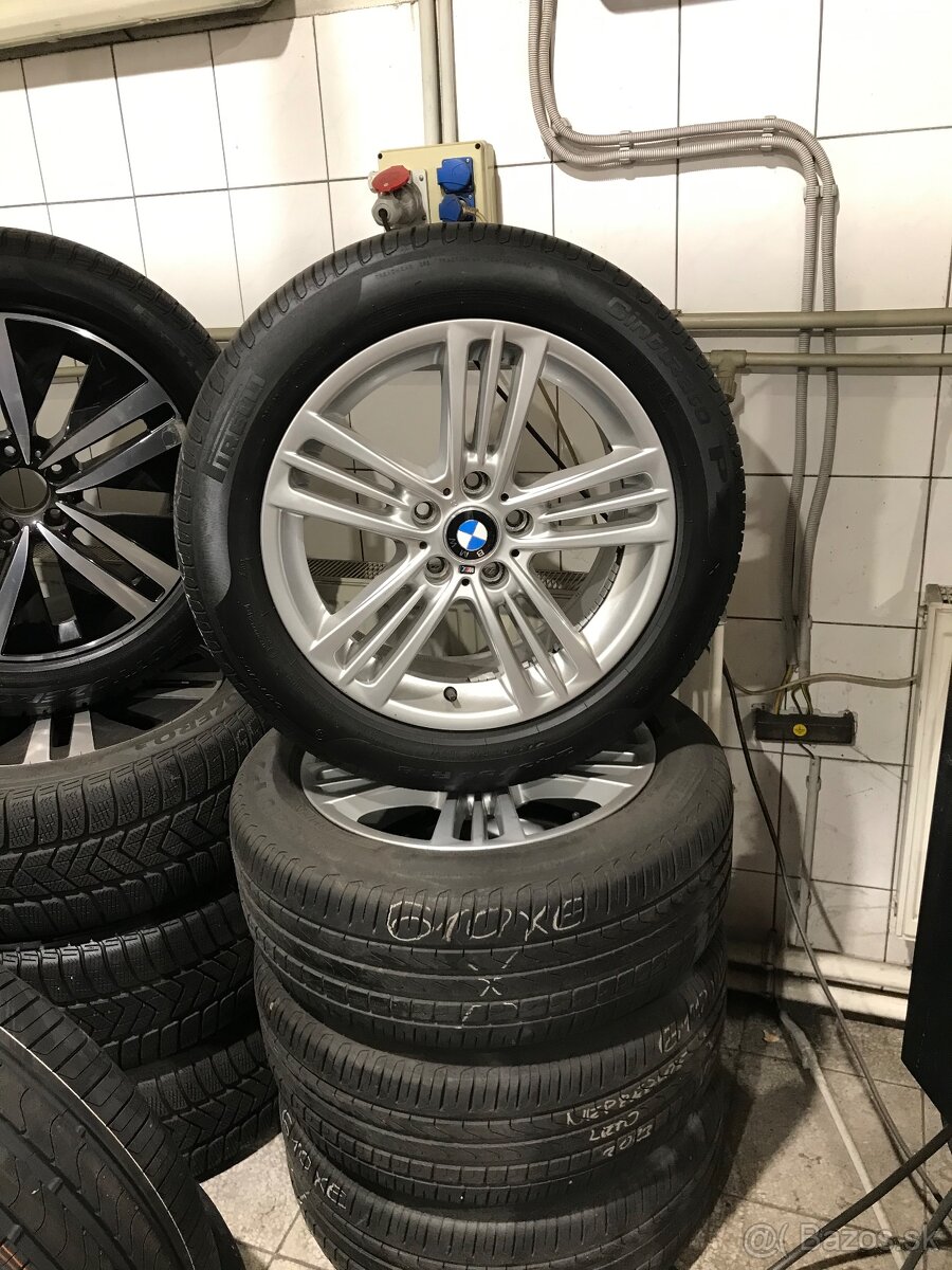 Orig. Alu disky BMW X3, 5x120 s pneu 245/50 R18