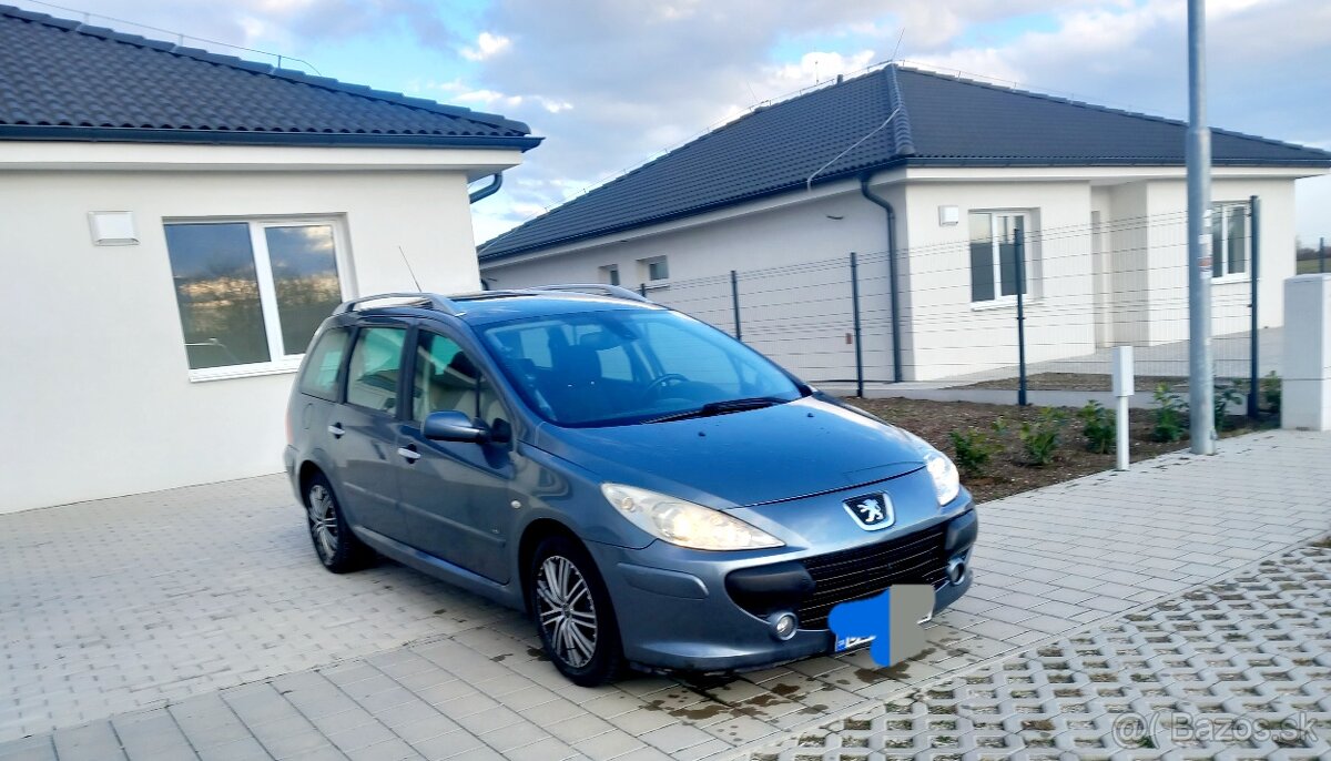 Predám Peugeot 307 SW kombík 1.6 HDI