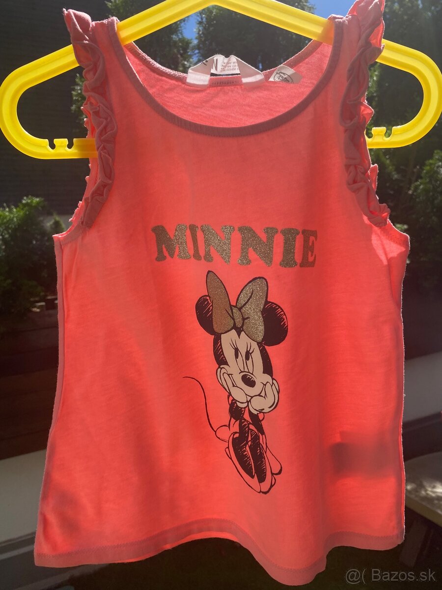 Detské tričko Minnie značky H&M