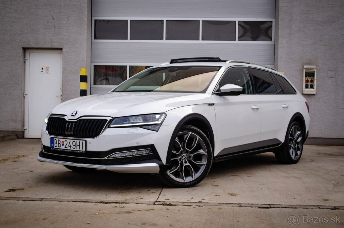 Škoda Superb Combi 2.0 TDI SCR Scout 4x4 DSG