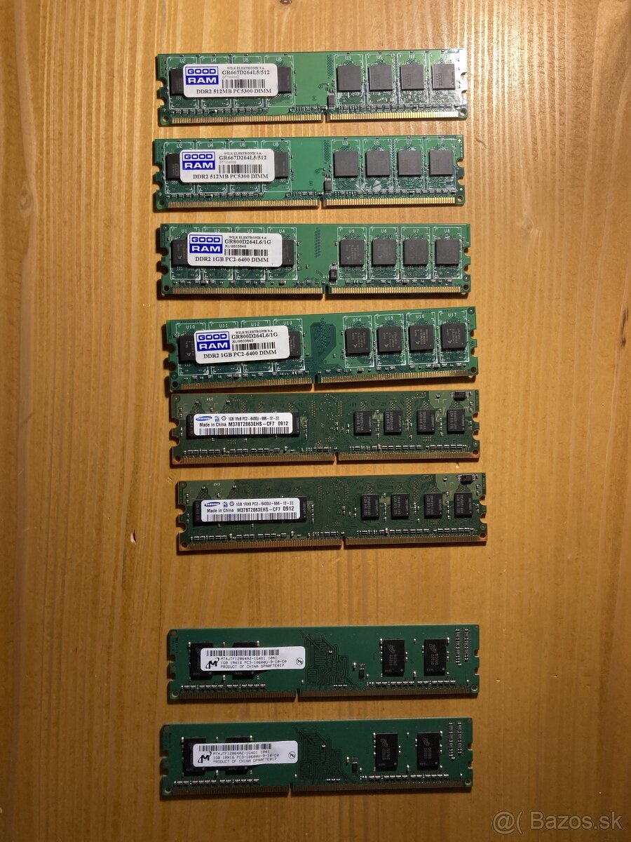 Pamäte RAM DDR2, DDR3