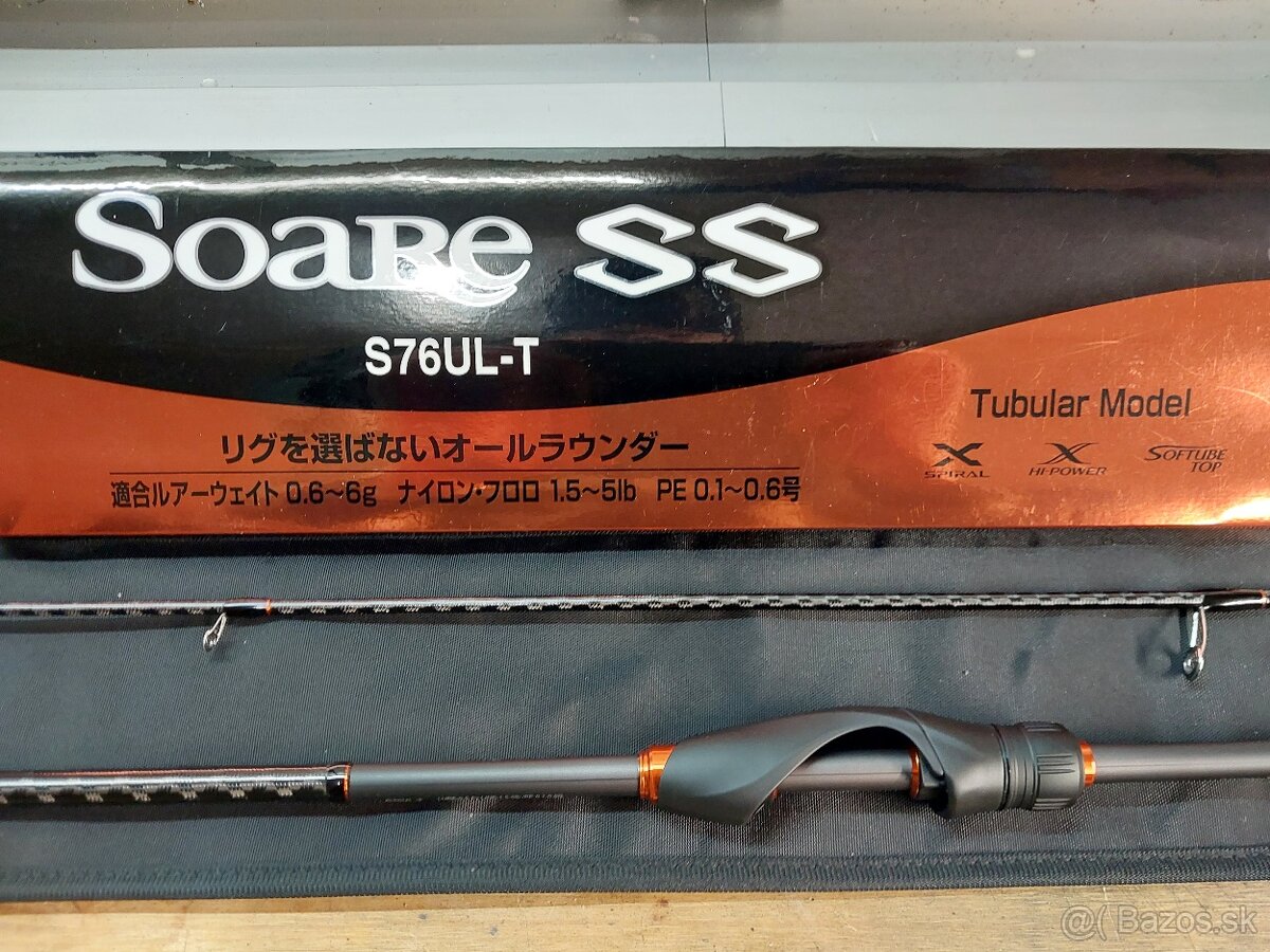 Shimano Soare SS  UL-tubular