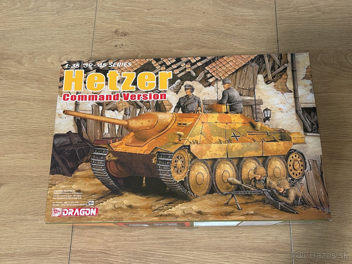 Model 1:35 Dragon 6993 Hetzer Command Version