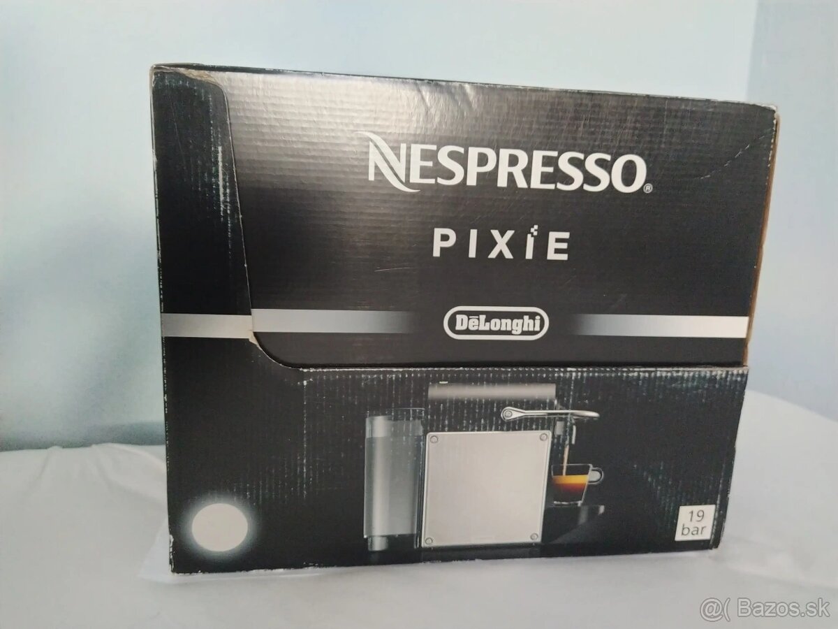 Kapsulový kávovar DelonghiNespresso Pixie, plnitelná kapsula