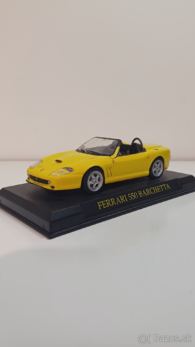 Model Autíčka Ferrari 550 Barchetta