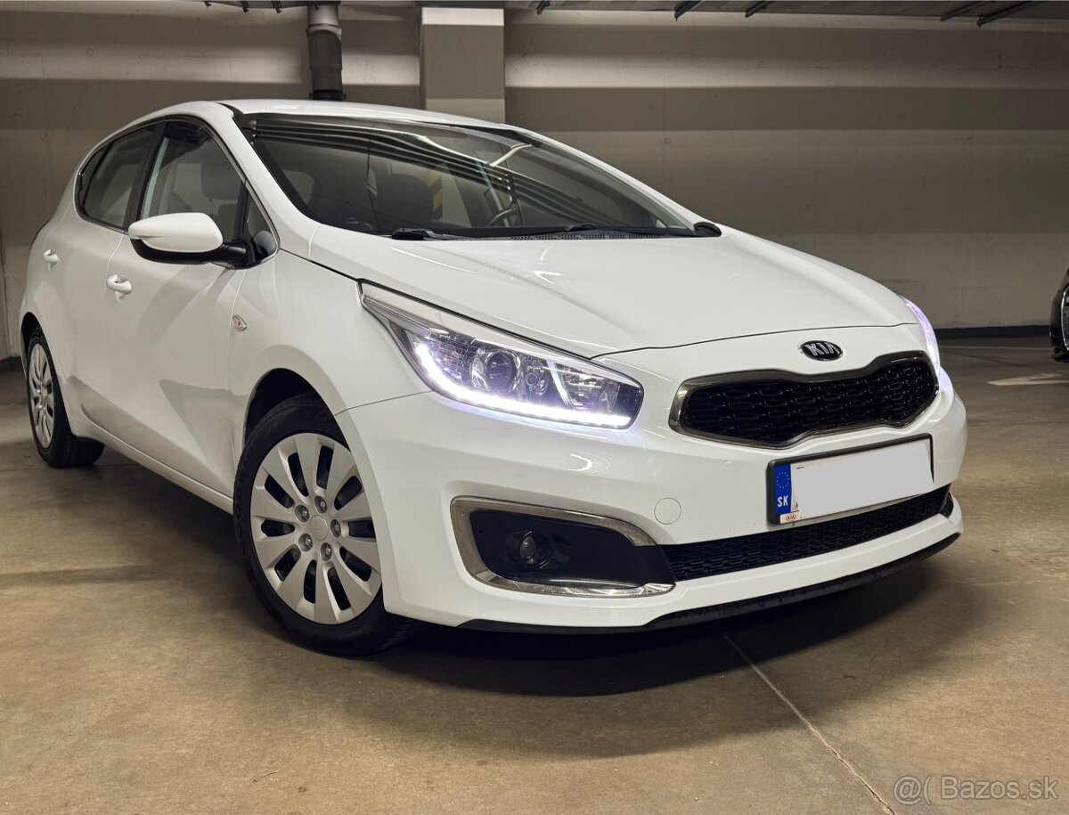 KIA ceed 2 1,4 73kW benzín 96000km 2016 JD