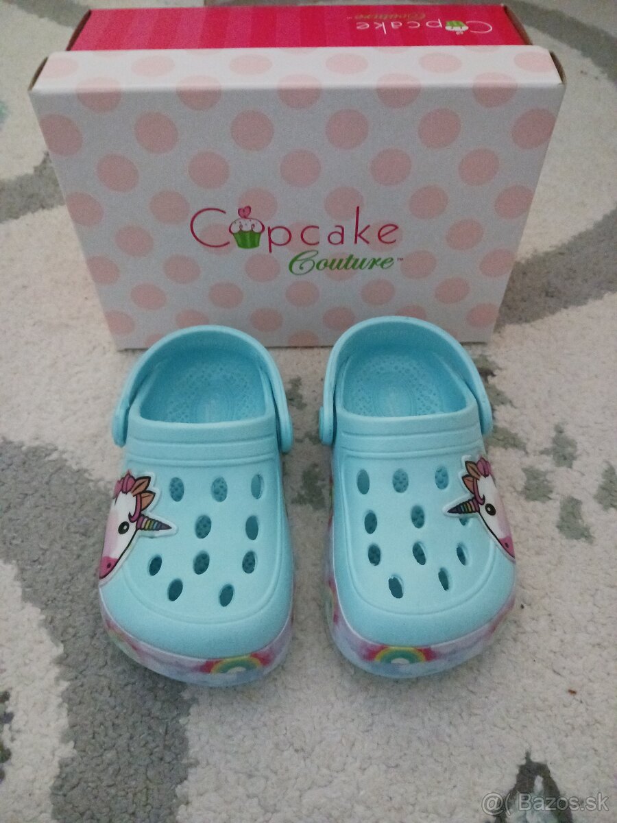 Gumene slapky Cupcake velkost 22