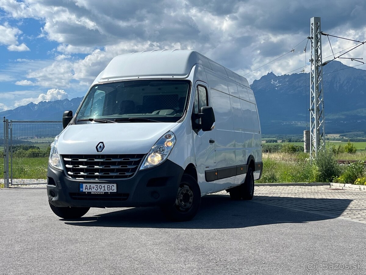 Renault Master 2.3dci, dvojmontáž