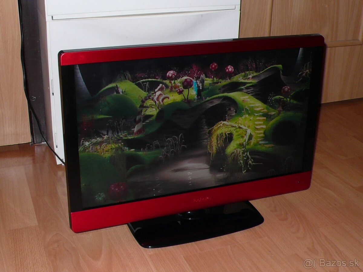 Predám LCD televízor Technika, 23" červený