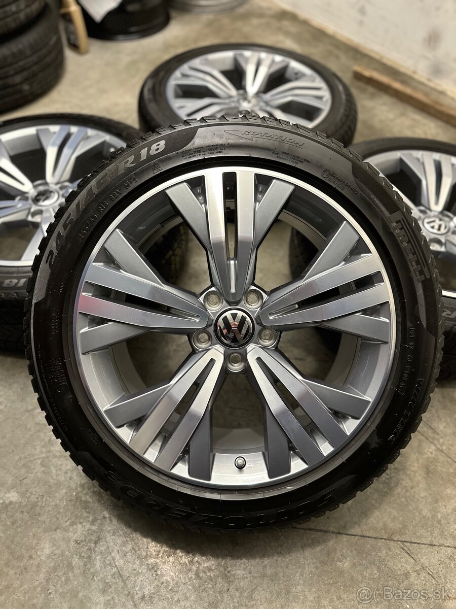 Zimná sada 5x112 R18 VW Kalamata , 245/45/18 Passat Alltrack