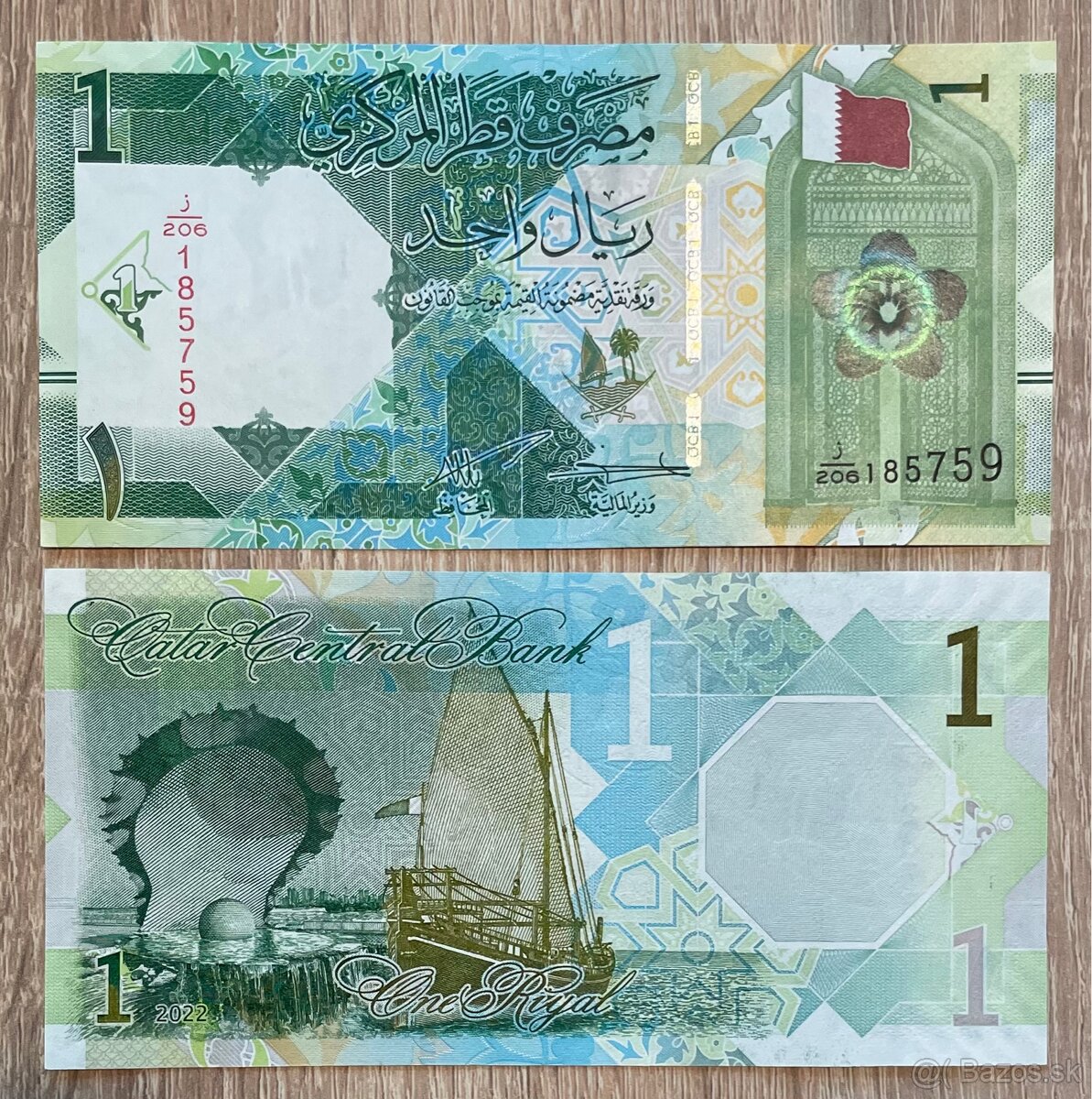 Bankovky Qatar / Katar UNC