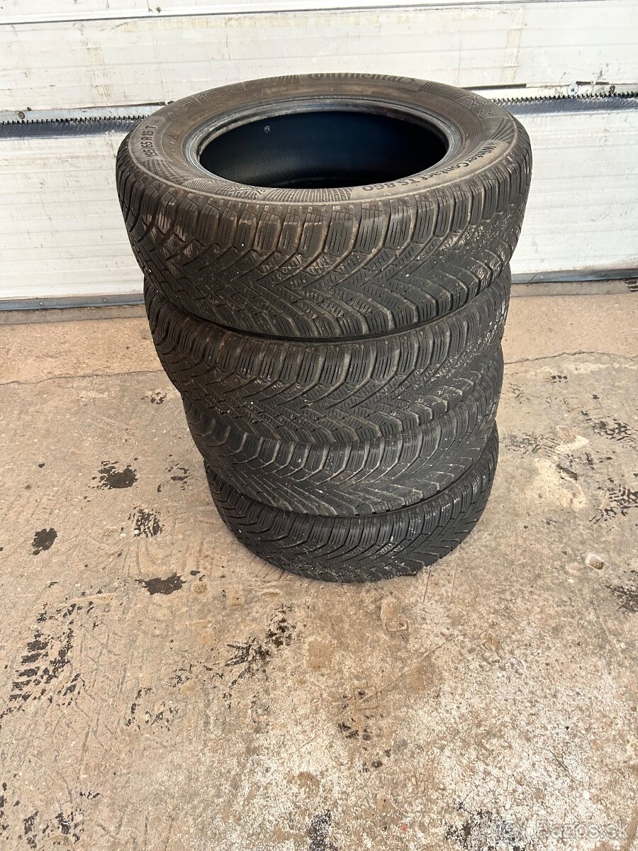 Zimne pneu 195/65 R15 T Continental 4ks