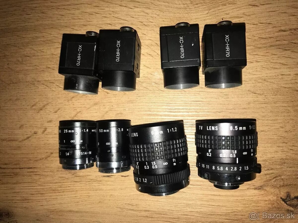 4 ks - PENTAX TV Lens 25mm 1:1.4 / 50mm 1:2.8 / 6mm 1:1.2 /