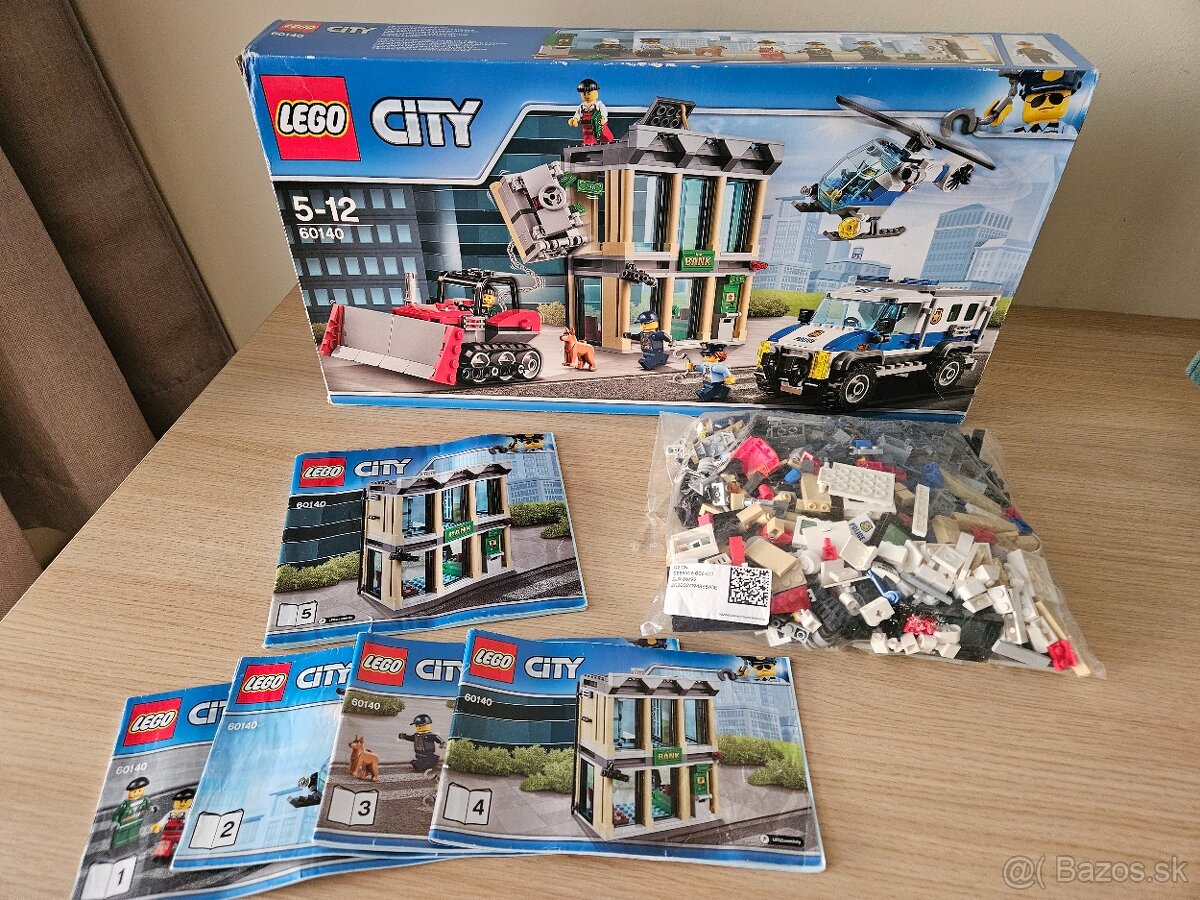 Lego City - prepadnutie banky