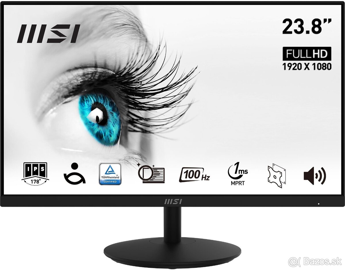 23.8" MSI PRO MP242A 100Hz