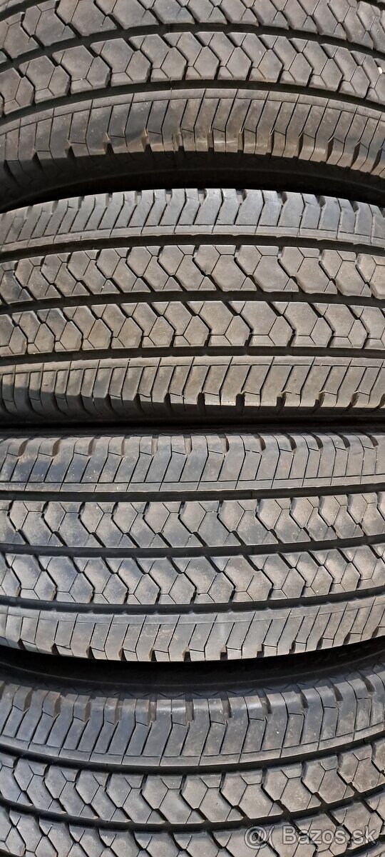 Predám 4ks jazdené letné 235/65r16C Matador na dodávku