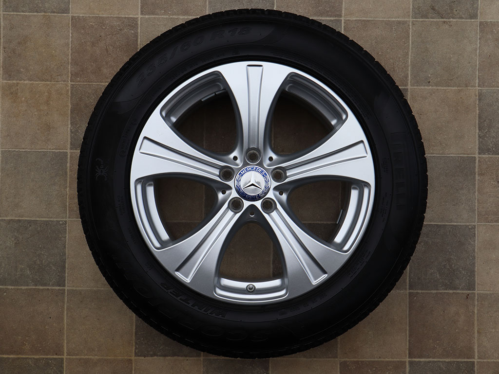 18" Alu kola = 5x112 = MERCEDES GLC W253 – ZIMNÍ + ČIDLA