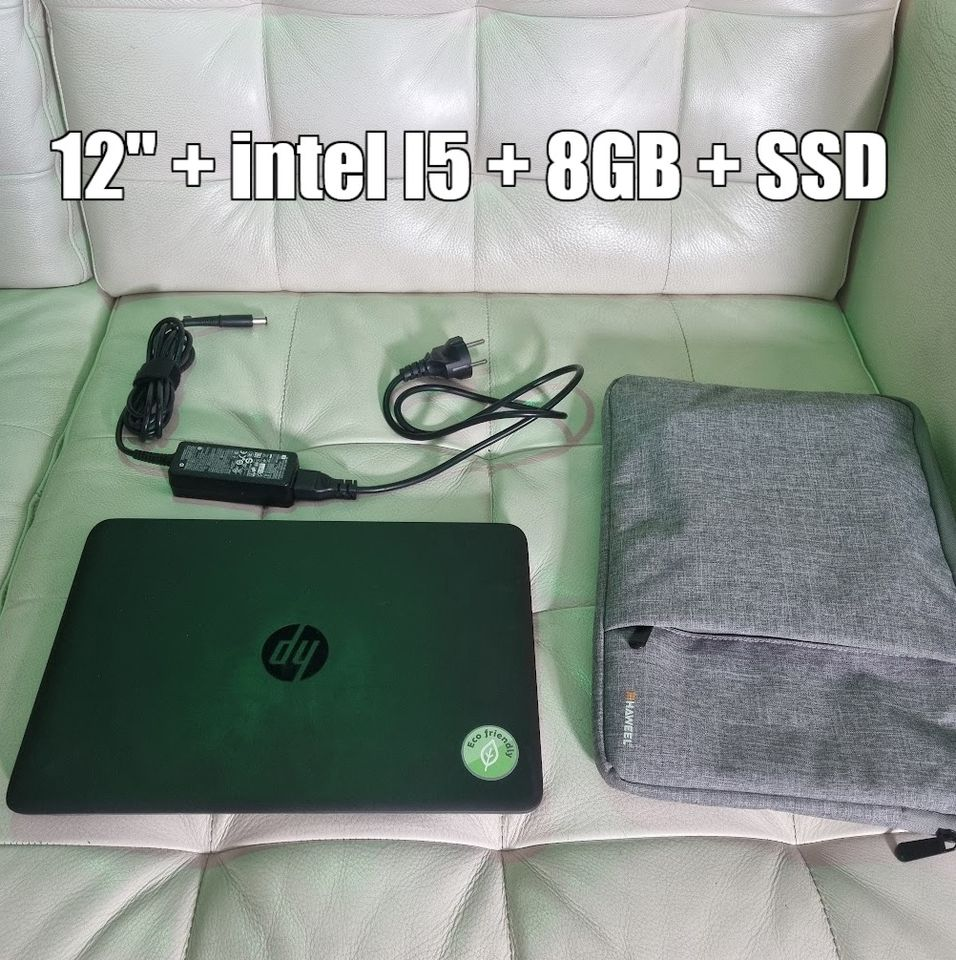 maly 12" pro notebook HP elitebook s intel I5, 8gb ram SSD