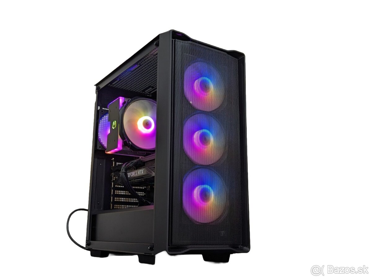 Herný PC - R7 9800X3D,RTX 3070,32GB DDR5,1TB NVM,750W